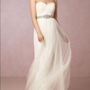 Jenny Yoo Ivory Annabelle Dress BHLDN size 0